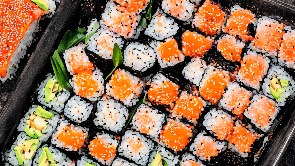 Illustrative image for Serving and Presentation Tips for Your Sushi Bake