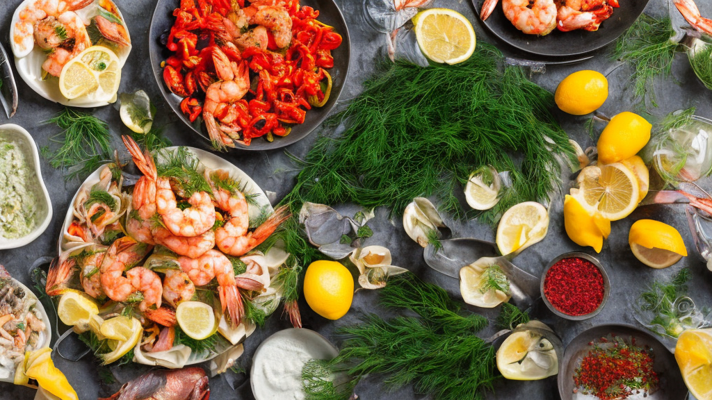 Illustrative image for A Culinary Journey: 30 Easy & Delicious Shrimp & Salmon Recipes