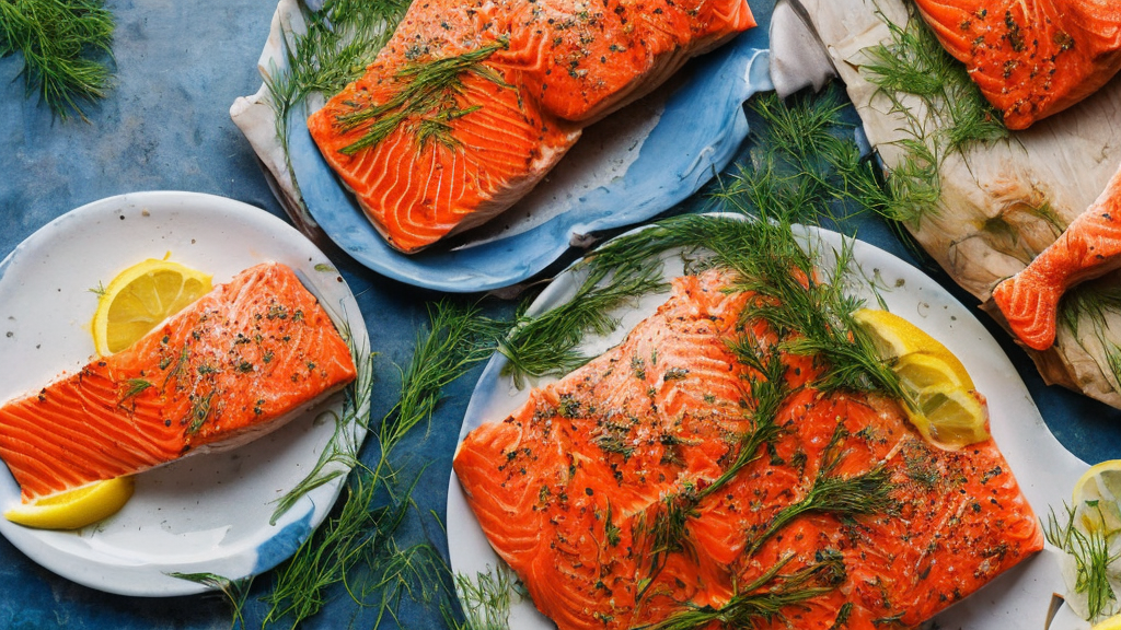 Illustrative image for Section 2: Essential Ingredients for Authentic Greek Salmon Dishes