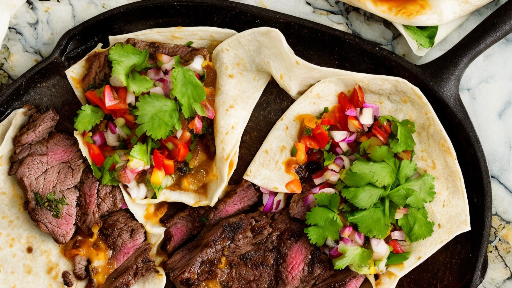 Illustrative image for 4. Assembling Your Delicious Steak Burrito